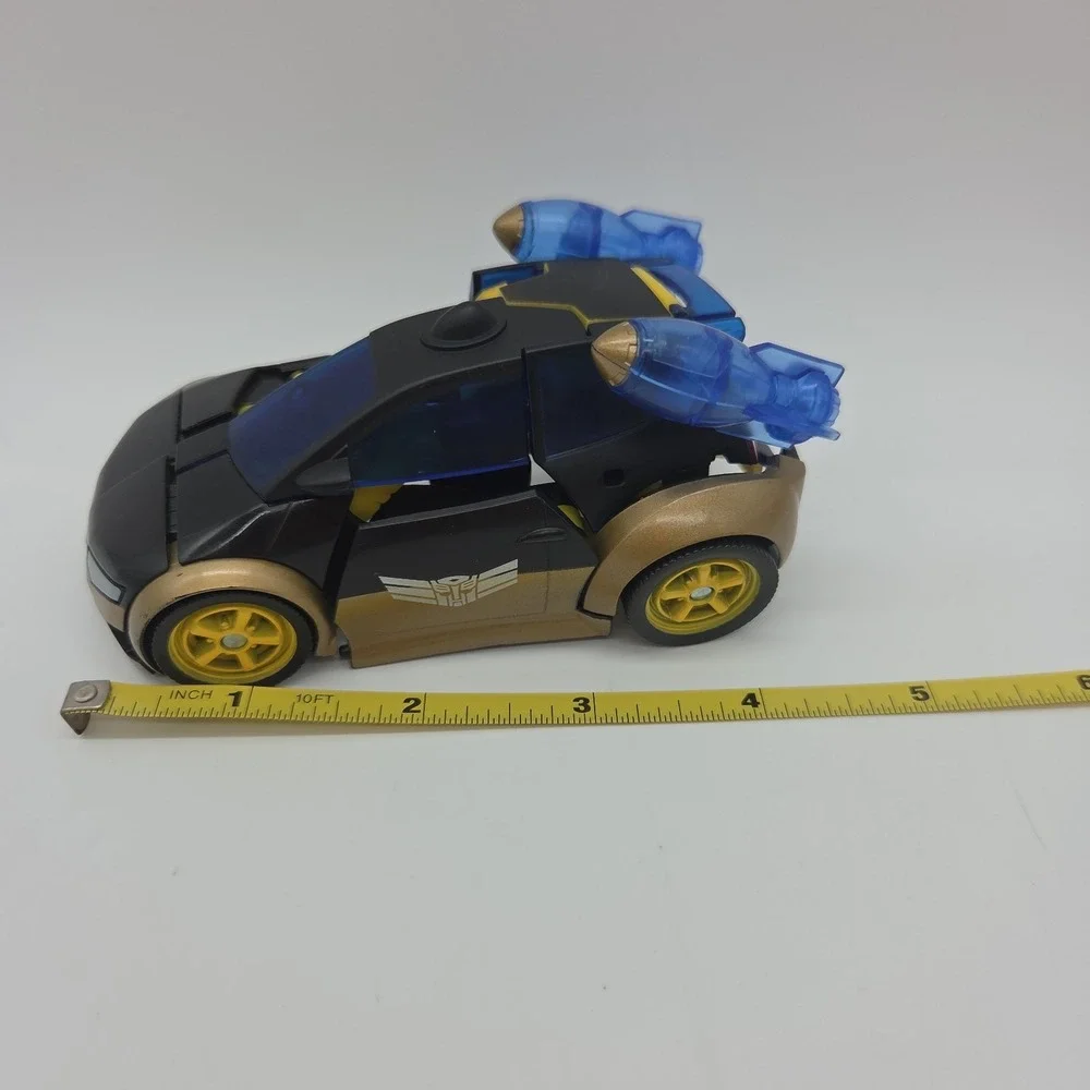 Transformers Animated Elite Guard Bumblebee Hasbro Deluxe Class 2009 INCOMPLETE
